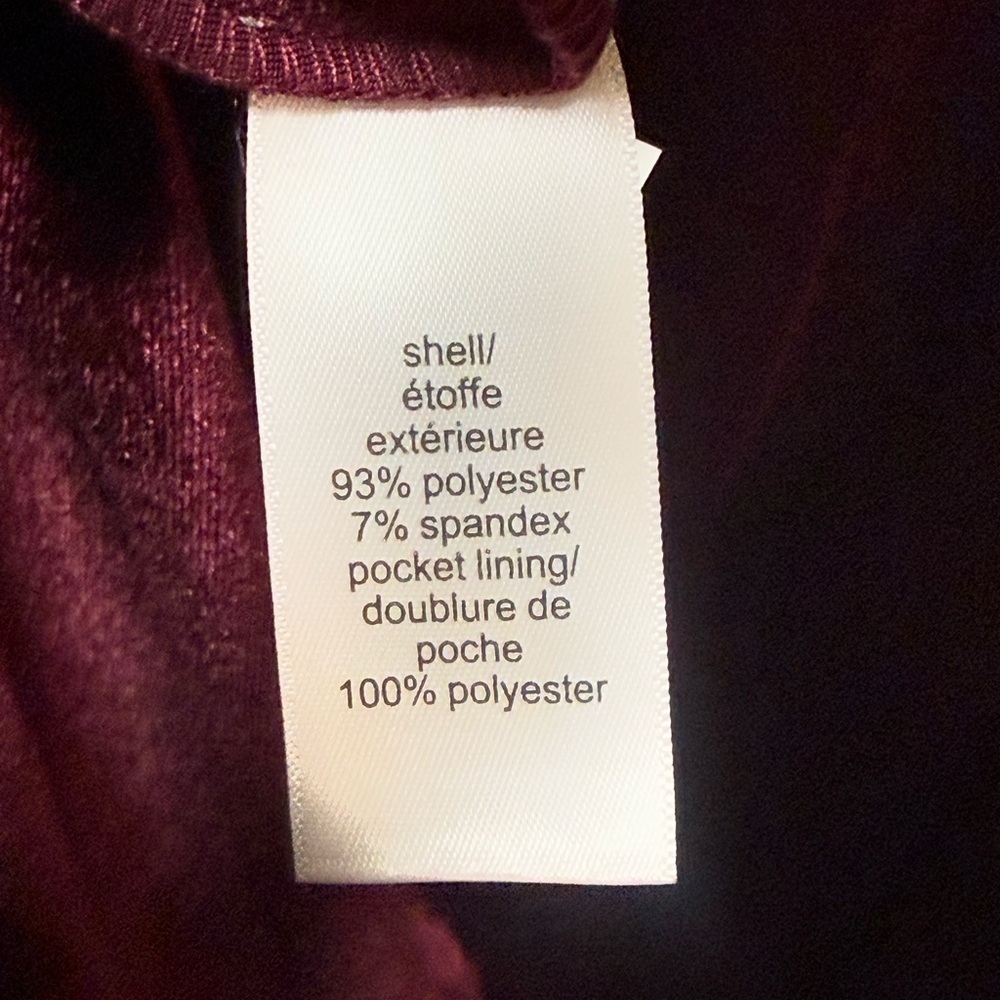 Maurices Velvet Dress in Rich Wine size XL - Picture 6 of 8